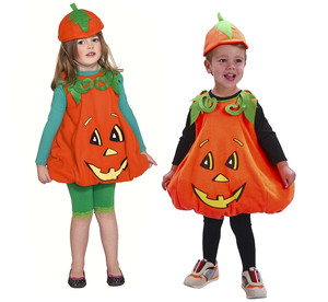 Role-Play Set Pumpkin Halloween Costume Size 92/104cm