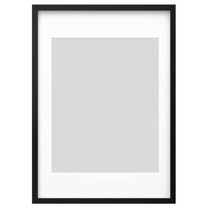 RÖDALM Frame, black, 50x70 cm