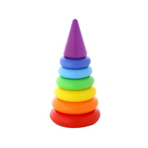 Pyramid Stacking Ring Educational Toy 12m+