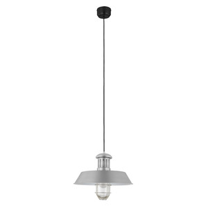 GoodHome Pendant Lamp Genly E27, silver