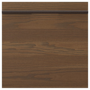 STENSTA Drawer front, dark brown ash veneer, 40x40 cm