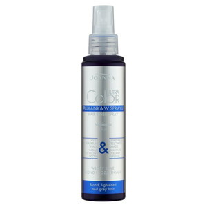 JOANNA Ultra Color Hair Rinse Spray Blue for Blond, Lightened & Grey Hair 150ml