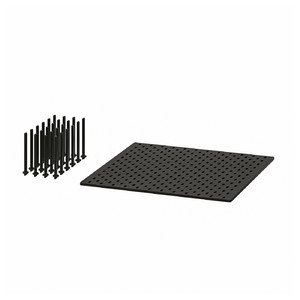 UPPDATERA Pegboard drawer organiser, anthracite, 60 cm