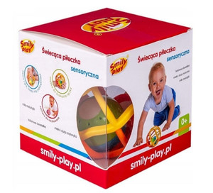 Smily Play Sensory Ball with Light 0+