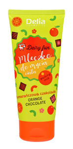 Dairy Fun Washing Milk Orange Chocolate 250ml