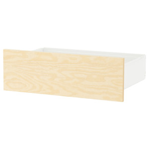 KALBÅDEN Drawer, white/lively pine effect, 60x42x20 cm