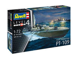 Revell Plastic Model Torpedo Boat PT-109 12+