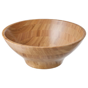 GRÖNSAKER Serving bowl, bamboo, 28 cm