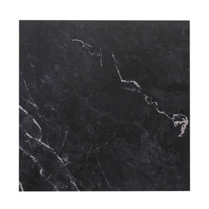 Gres Floor Tile Ultimate Marble GoodHome 59.5 x 59.5 cm, matt black, 1.06 sqm