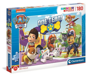 Clementoni Supercolor Children's Puzzle Paw Patrol 180pcs 7+