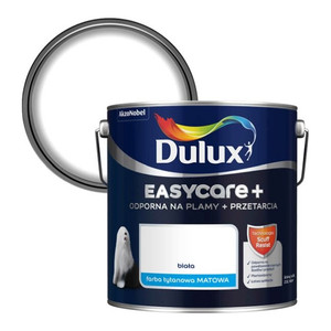 Dulux EasyCare+ Washable Durable Matt Paint 2.5l white