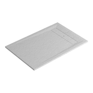 GoodHome Shower Tray, rectangular, 80x120 cm, white
