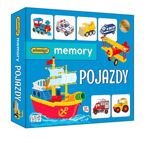 Adamigo Vehicles Memory Game 3+