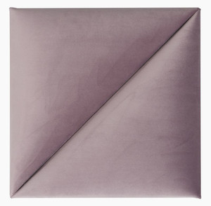 Upholstered Wall Panel Triangle Stegu Mollis 30x30cm 2pcs, lavender