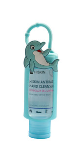 HISKIN Antibac Hand Cleanser+ Antibio Hand Hel Forest Fruits Scent - Dolphin (Bottle 75ml+Packaging)