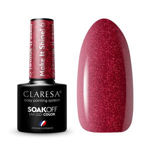 CLARESA MAKE IT SHINE! 6 Hybrid Nail Polish 5g