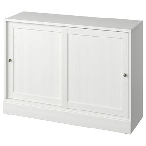 HAVSTA Sideboard basic unit, white, 121x47x89 cm