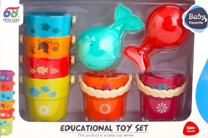 Bath Educational Toy Set 18m+