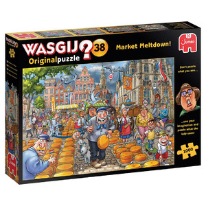 Tm Toys Jigsaw Puzzle Market Meltdown! 1000pcs 12+