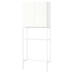 ENHET Storage combination, white, 80x32x204 cm