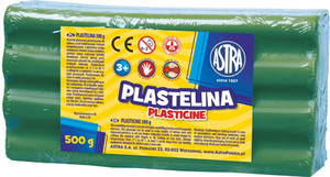 Astra Plasticine 500g, green