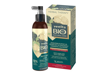 VENITA Bio Natural Care Anti-Hair Loss Anti-Greying Treatment 98% Natural Vegan 200ml