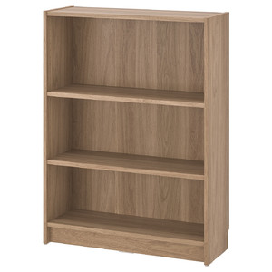 BILLY Bookcase, oak effect, 80x28x106 cm