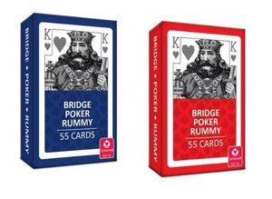Cartamundi Playing Cards Bridge, Poker, Rummy 55 Cards 18+