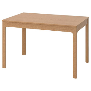 EKEDALEN Extendable table, oak, 120/180x80 cm