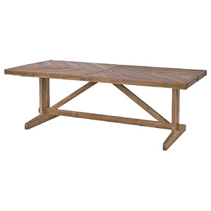 NORRMANSÖ Table, outdoor, acacia, 220x100 cm
