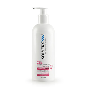 SOLVERX Face Cleansing Gel for Sensitive Skin 200ml