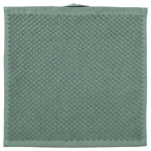 GULVIAL Washcloth, turquoise, 30x30 cm