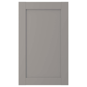 ENHET Front for dishwasher, grey frame, 45x75 cm