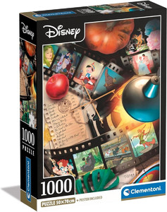 Clementoni Jigsaw Puzzle Compact Classic Movies 1000pcs 10+