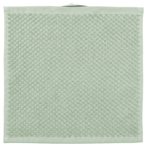 GULVIAL Washcloth, pale grey-green, 30x30 cm