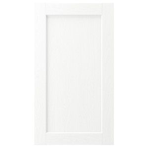 ENKÖPING Front for dishwasher, white wood effect, 45x80 cm