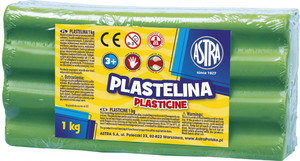 Plasticine 1kg, green