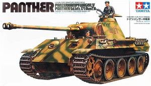 Tamiya Model Kit German Panther Med Tank 14+