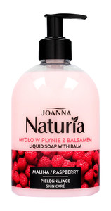 Joanna Naturia Body Liquid Soap with Balm Raspberry 500ml