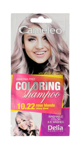 Delia Cosmetics Cameleo Coloring Shampoo 10.22 Rose Blonde