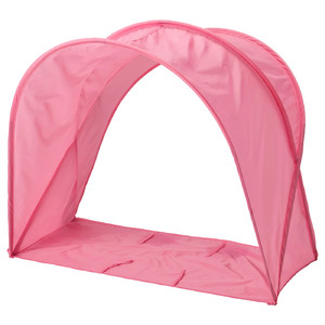 SUFFLETT Bed tent, pink, 70/80/90