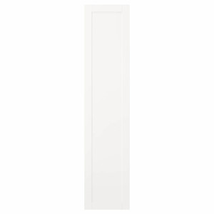 SANNIDAL Door, white, 40x180 cm