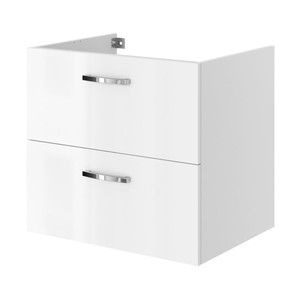 Wash-basin Cabinet Aruna, wall-mounted, 60 cm, white