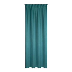 Blackout Curtain Carlo 130x300 cm, dark turquoise