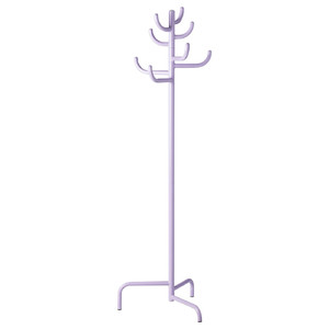 BONDSKÄRET Hat and coat stand, lilac, 175 cm