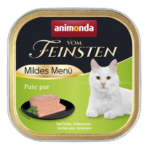 Animonda vom Feinsten Mildes Menu Cat Food Pure Turkey 100g