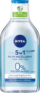 Nivea Micellar Water Make-Up Remover for Normal & Combination Skin 400ml