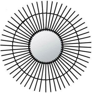 Splendid Mirror Birma 70 cm, black