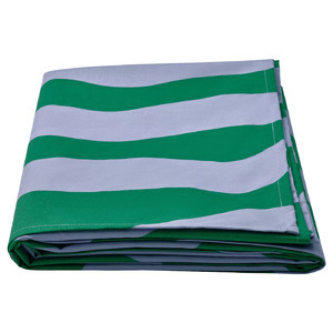 TABBERAS Tablecloth, wipeable green/lilac, 145x240 cm