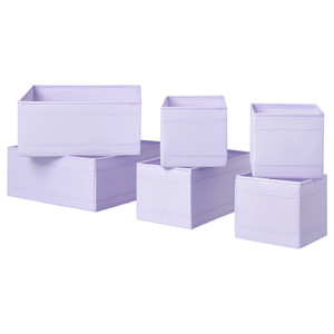 SKUBB Box set, lilac, 6 pack